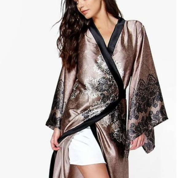 maxi kimono night robe